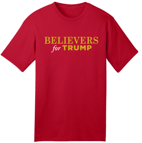 Believers for Trump Red T-Shirt