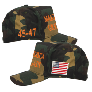 MAGA 45-47 Camo Hat