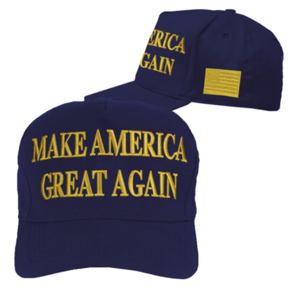 MAGA Navy & Gold Hat