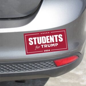 Students for Trump Bumper Sticker 7.5x3.75 (Set of 2)