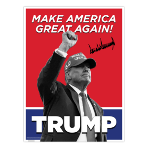 TRUMP Make America Great Again Poster 18x24