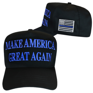 Thin Blue Line MAGA Hat