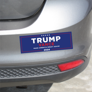 Trump-Vance Make America Great Again Bumper Stickers, 9x3 (Set of 2)