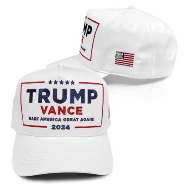 Trump-Vance Make America Great Again White Hat