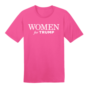 Women for Trump Fuchsia Premium Cotton T-Shirt