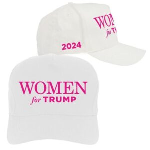 Women for Trump White Structured Hat